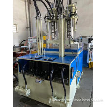 three servo two color vertical injection molding machine